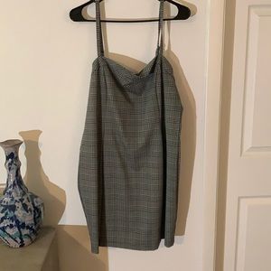 Cute Trendy Plaid Mini Dress